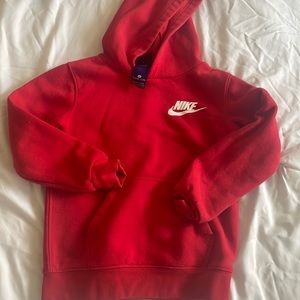 Kids red Nike hoodie size 4t
